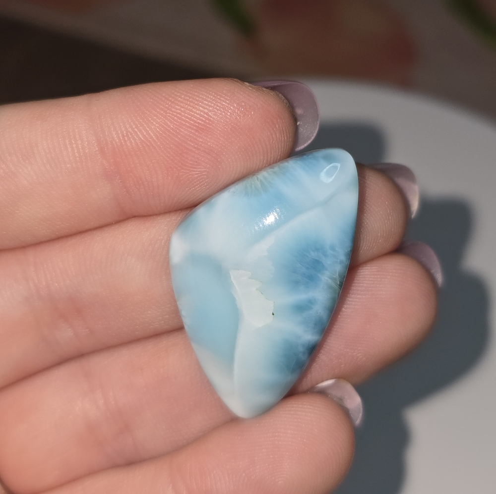 Larimar Cabochon Natural Crystal